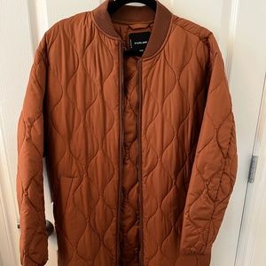 Everlane Renew Long Liner, XS Cinnamon